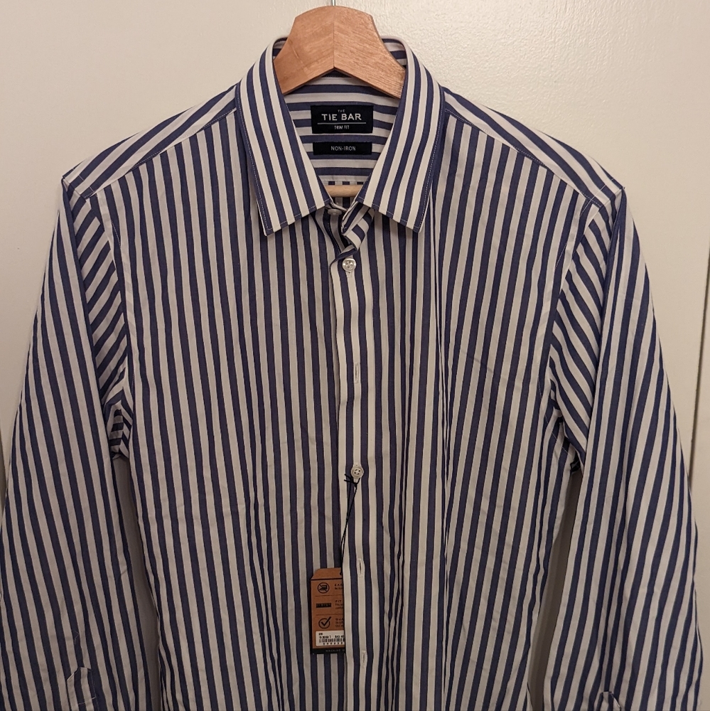 Dress shirt- Trim fit- 15 (32/33)